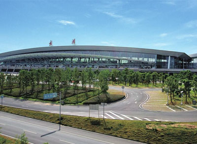 天津滨海国际机场航站楼高架桥工程